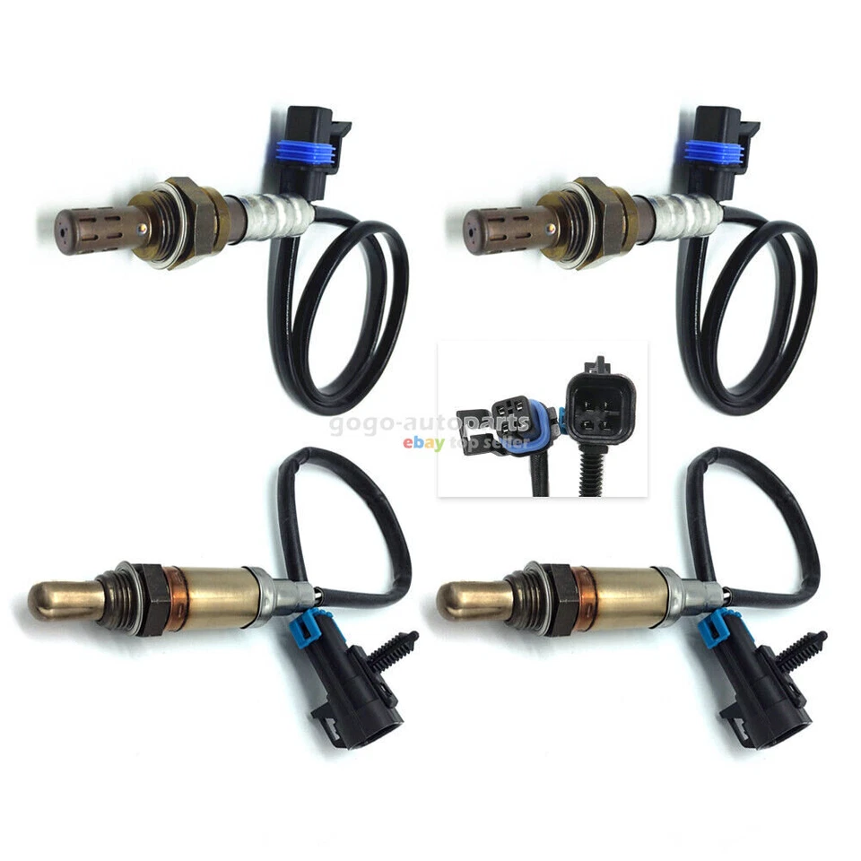 4x Sensor de oxígeno arriba+abajo para Cadillac CTS 2008-2011 2007-2009 Cadillac SRX 3,6 L Foto 2 de 4