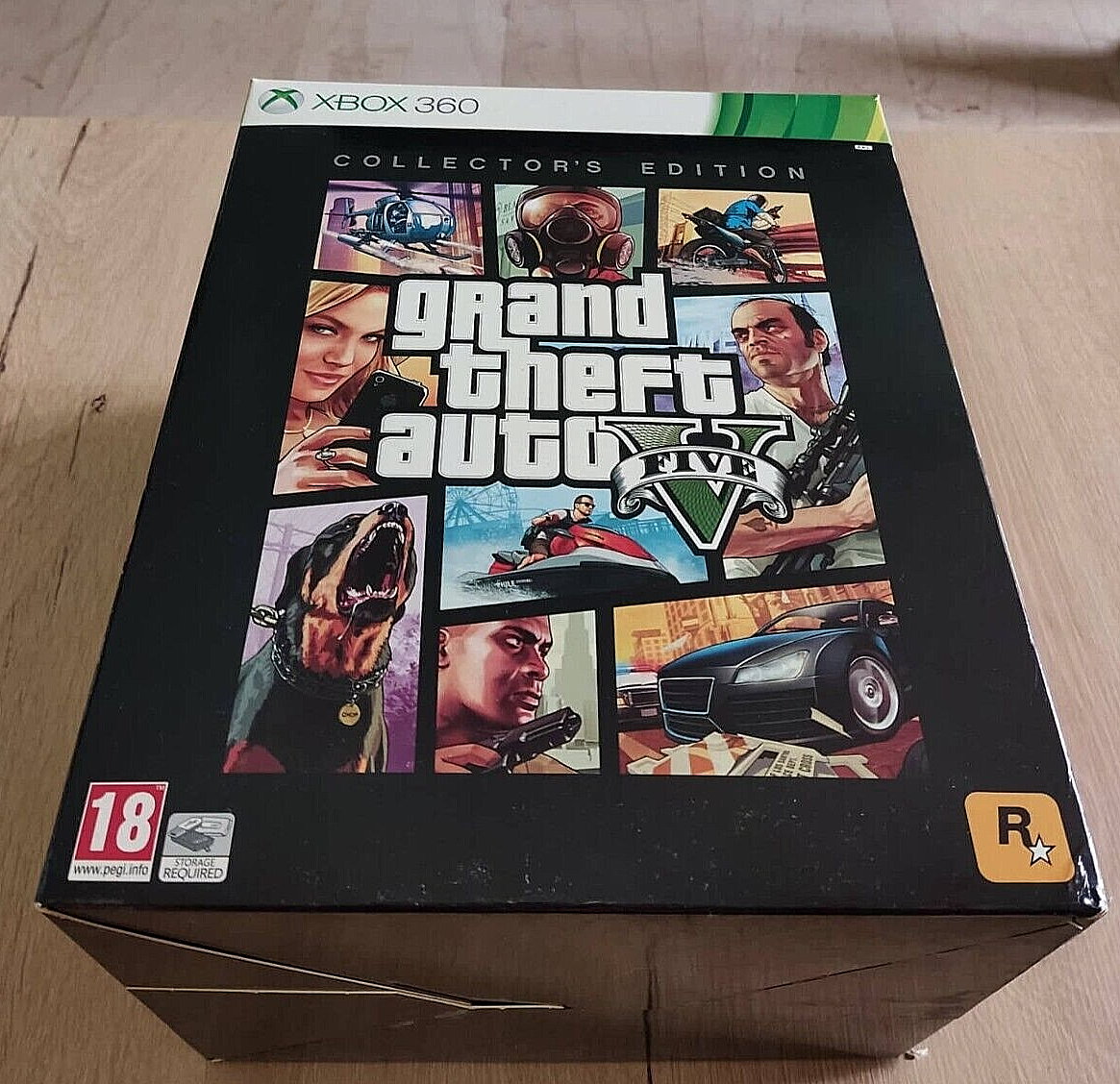 Jogo Gta 5 Collector'S Edition Xbox 360 Original