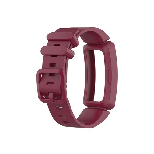 【2Packs】 Fitbit Inspire Ace 2 Kids Silicon Replacement Waist Watch Band Strap - Picture 17 of 27