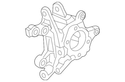 Maza trasera izquierda para Honda (N/P 52215-TLA-A02)