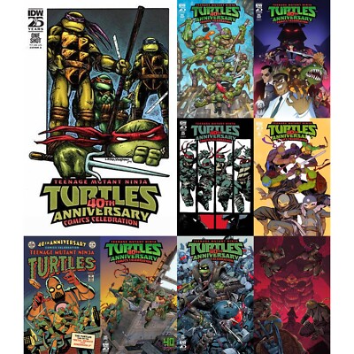 TMNT 40th Anniversary Celebration (2024) #1 IDW Publishing COVER SELECT