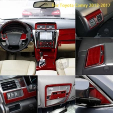 For Toyota Camry 2012-2017 Accessories Carbon Fiber Interior Instrument Gear Air