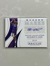 2018-19 Immaculate Modern Marks Blue Willie Cauley-Stein #MM-WCS  /49