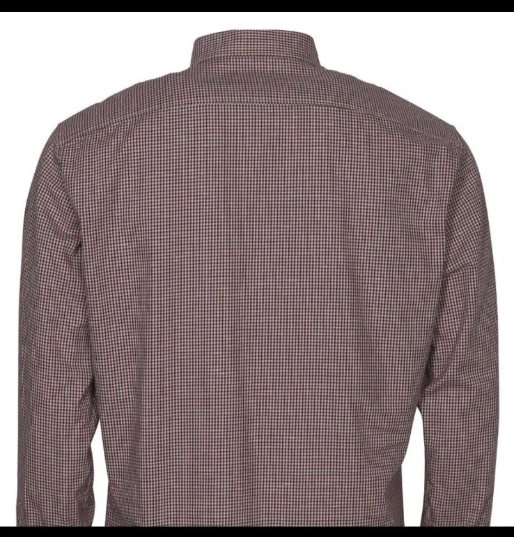 DSQUARED2 Camicia elegante uomo quadri quadri rosso navy bianco sporco Tg IT 50