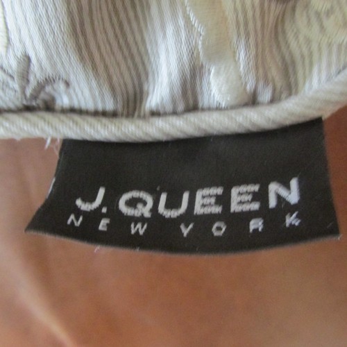 J. Queen New York Silver Polyester Boudoir Decorative Pillow -Set of 2-Free Ship - Picture 4 of 11