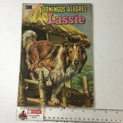1969 SPANISH COMICS DOMINGOS ALEGRES #782 LASSIE EDITORIAL NOVARO MEXICO - Image 1 of 4
