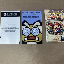 Paper Mario: The Thousand-Year Door (GameCube 2004) CIB W/ manual, tested works