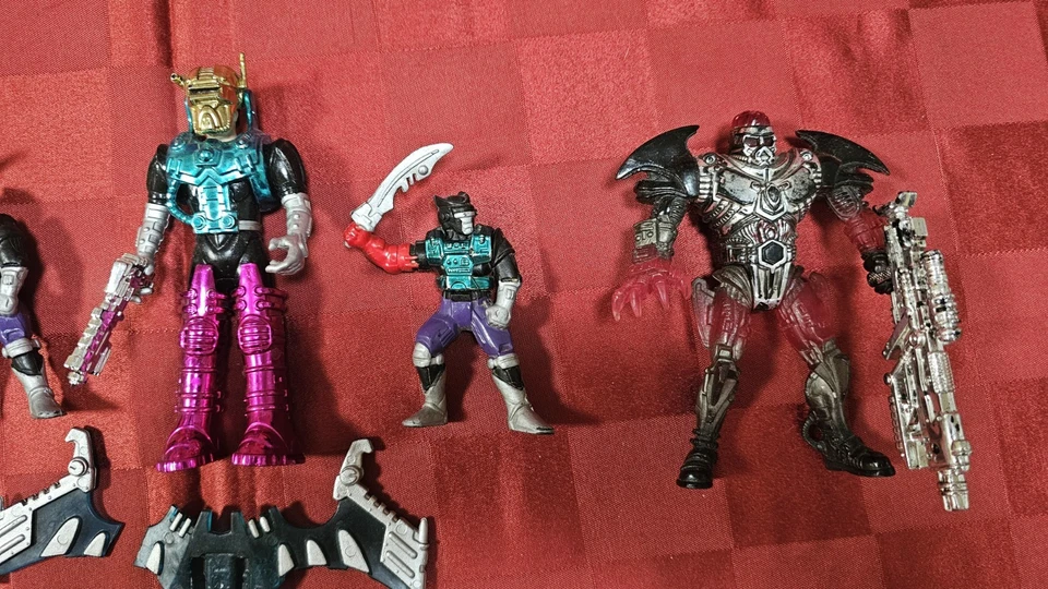 Chap Mei Stellar Force I II III Aliens Star Warrior Star Fighter Figures Lot - Image 3 of 4