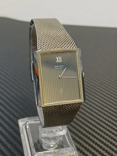 Seiko Tank 4130-5250 Vintage Watch SPARES OR REPAIR