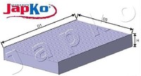Japko 21NS26 Filter FüR Innenraumluft Innenraumfilter Filter Innenraum