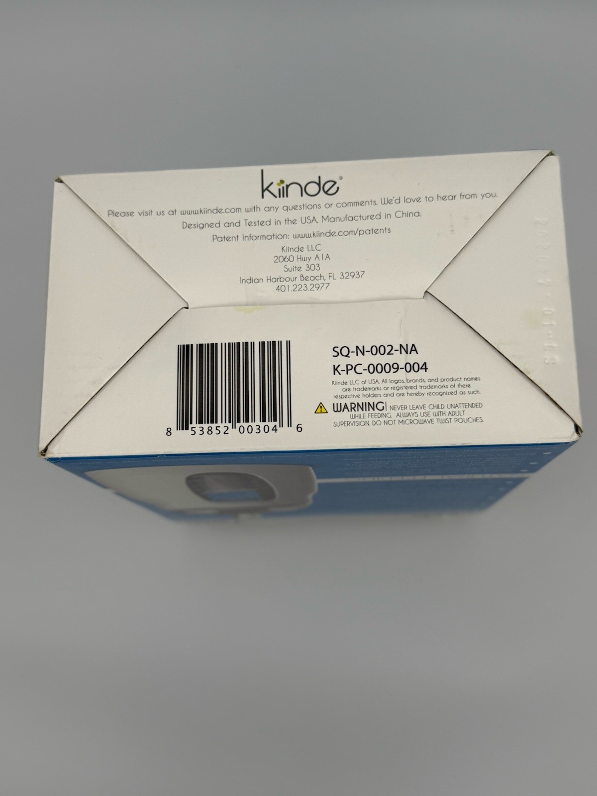 Kiinde Twist Squeeze Natural Feeding Bottle with Active Latch Nipples 2 Pack