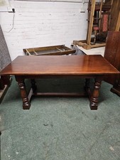 ANTIQUE/REPRODUCTION G T RACKSTRAW SOLID OAK REFECTORY FARMHOUSE TABLE