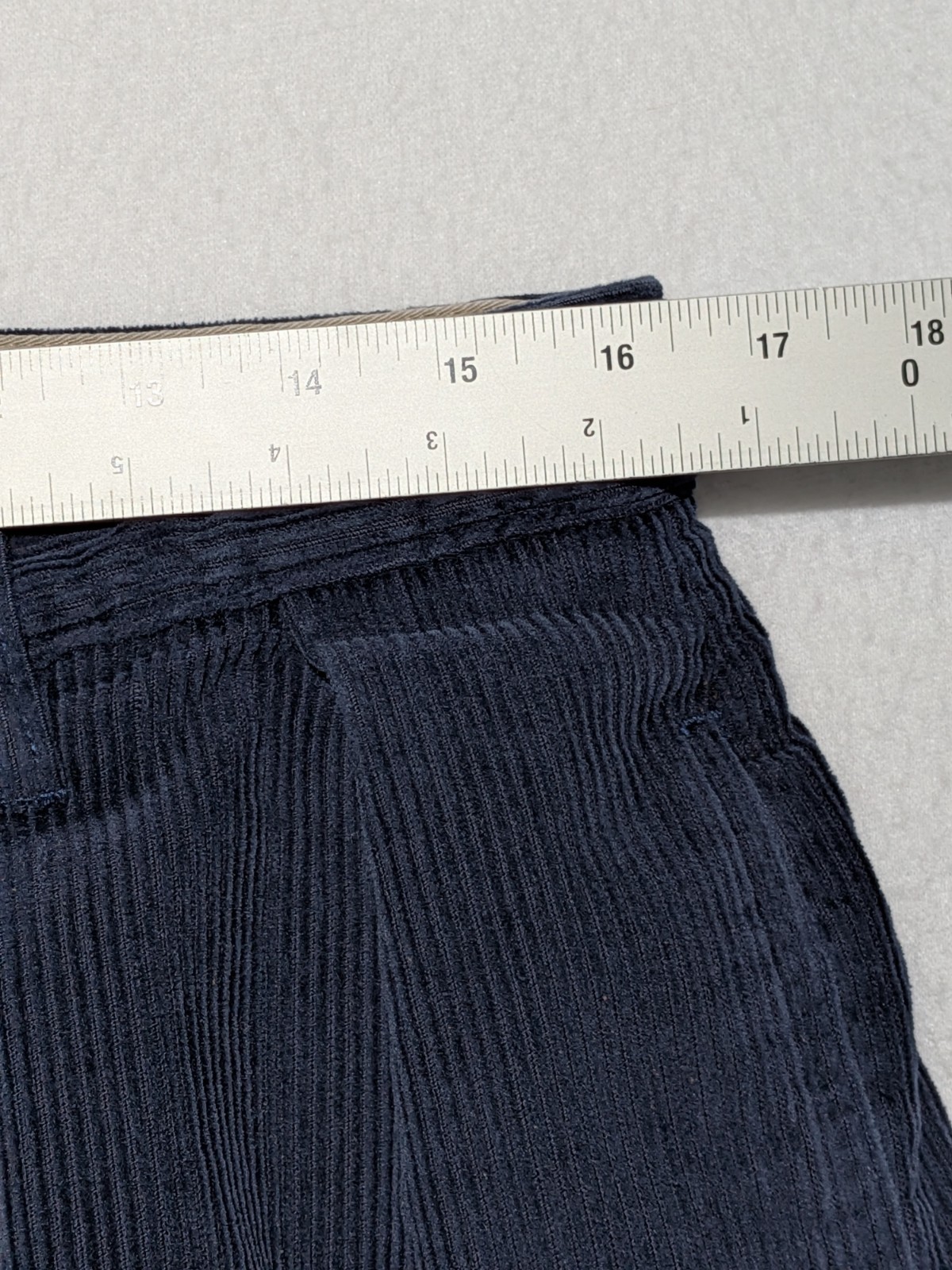 Vintage 90s Tommy Hilfiger Corduroy Pants Mens 34x32 Navy Pleated Ivy Prep Chino thumbnail 8