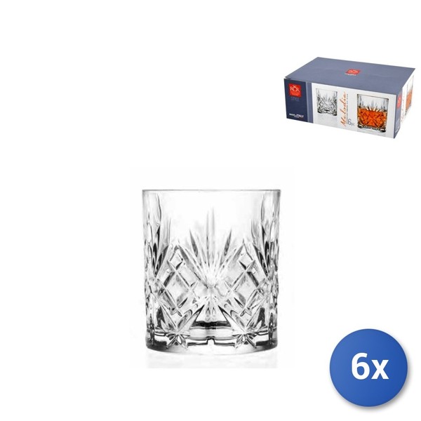6X Rcr Melodia CL31 GläSer Aus Transparentem Glas-image