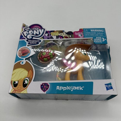 My Little Pony Friendship Magic Apple Jack Spazzolabile con Sella 2017 NUOVO/SCATOLA - Foto 2 di 6