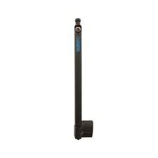 Trident 20 Inch Tall Black Magnetic Pool Child Safety Gate Latch Keyed Alik...