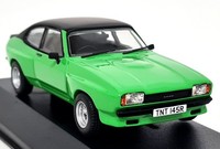 Vanguards 1/43 Ford Capri Mk2 3.0 X-Pack Signal Green Diecast Scale Model Car