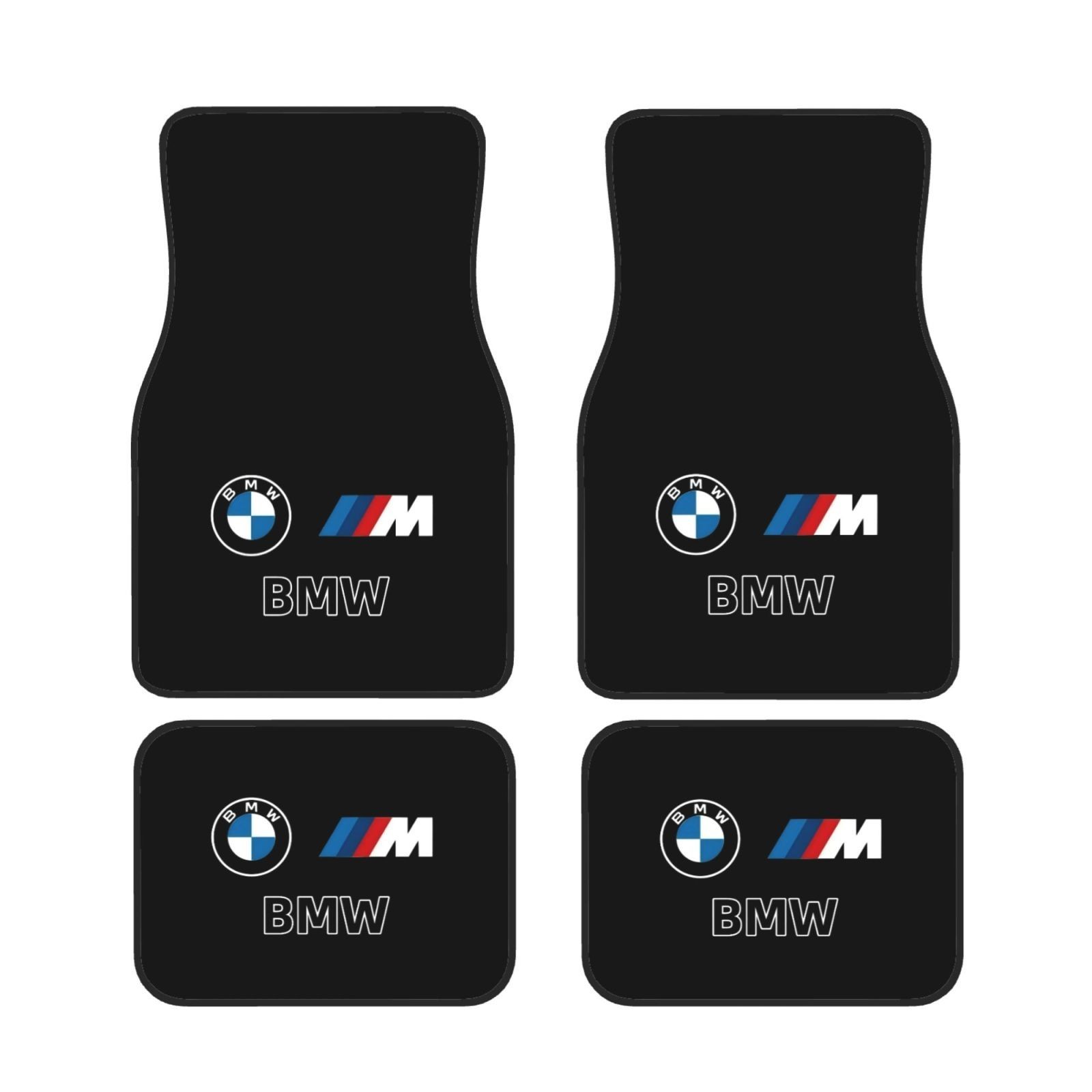 BMW 4PCS Universal Car Floor Mats Auto Carpets Interior Trim Accessories