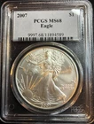 2007 $1 Silver Eagle - PCGS MS-68