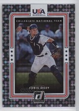 2016 Panini Donruss USA Collegiate National Team Disco /299 Chris Okey 0f8