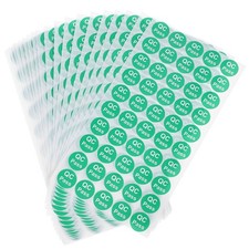 1000 Pcs Rejected Inventory Stickers Adhesive Pass Labels Inspection Approved