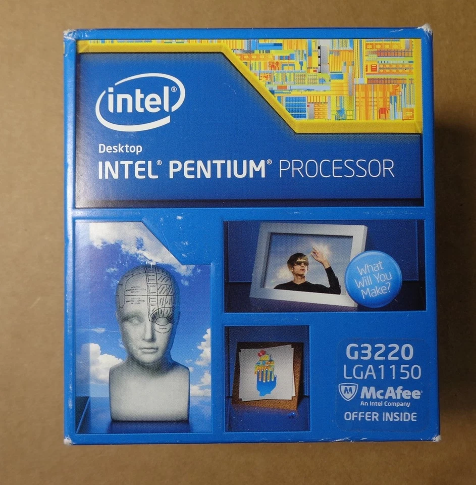 New Intel Pentium Dual-Core Processor G3220 3.0 GHz LGA 1150 BX80646G3220 NIB - Image 2 of 4