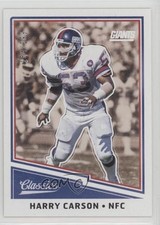 2017 Panini Classics Legends Red Back 154/299 Harry Carson #156 HOF z7h