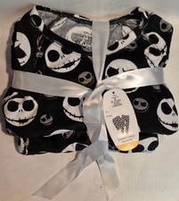 Disney Nightmare Before Christmas Womens 2 Piece Pajama Set - Large 12-14 