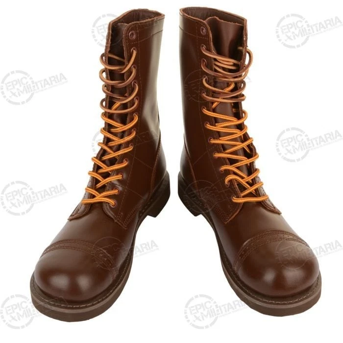 Botas Rothco Paracaidista US WW2 Repro Cuero Marrón Russet – Militares WWII - Imagen 3 de 4