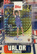 Topps Finest Colossal Shots Cooper Flagg Rookie Auto CS-1 Dallas Mavericks /35