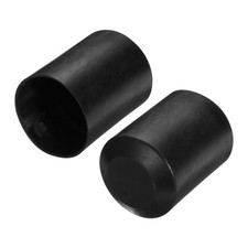 2Pcs Heat Shrink End Cap 72mm ID x 95mm L 2:1 Ratio Heat Shrink Tube Cap Black