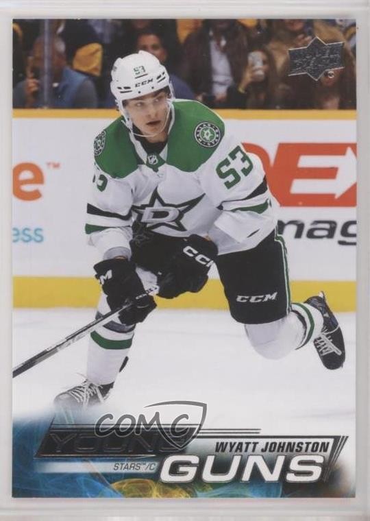 2022-23 Upper Deck Series 2 Young Guns Wyatt Johnston #459 Rookie RC