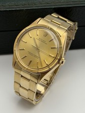 Rolex Oyster Perpetual 1005 - 34 mm - ostrica in oro giallo 18 ct - £6750 da collezione