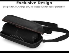 LTGEM Hard Carrying Case for JBL Charge 5/Charge 4 Waterproof Portable