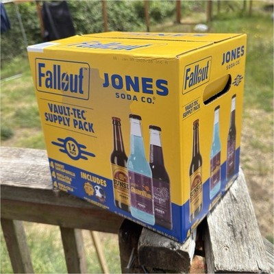 Jones Soda Co. Fallout Vault-Tec Supply Pack Soft Drink 12 Pack