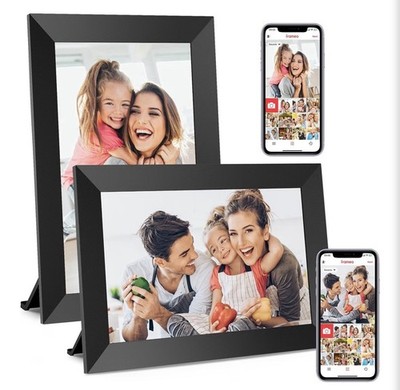 Digital Picture Frame 10.1'' Frameo WiFi with 32GB Memory1280x800IPS Touch Screen