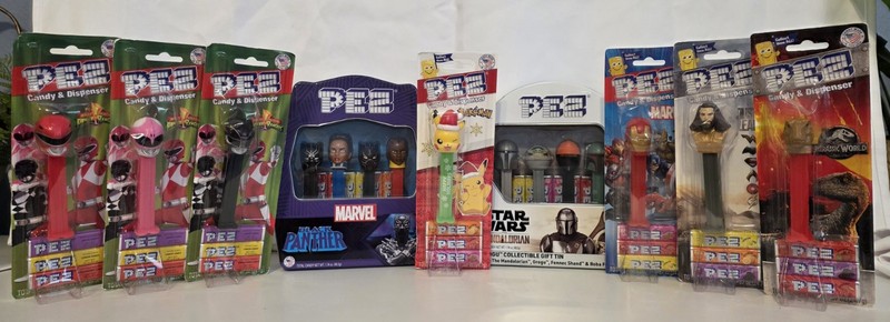 PEZ Dispensers Mixed Lot + Star Wars Mandalorian Collectible Mugs