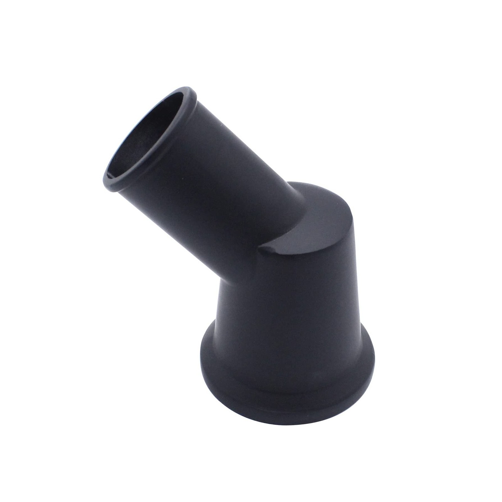 Thermostat Housing 45° Swivel Black Water Neck Compatible with SBC ... Fast