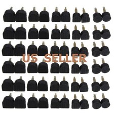 60PCS 5-Sizes High Heel Shoe Repair Tips Taps Pins Dowel Lifts Replacement