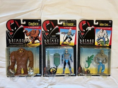 Vintage Kenner BATMAN Animated Series Figure Lot, 1993,1994- NEW
