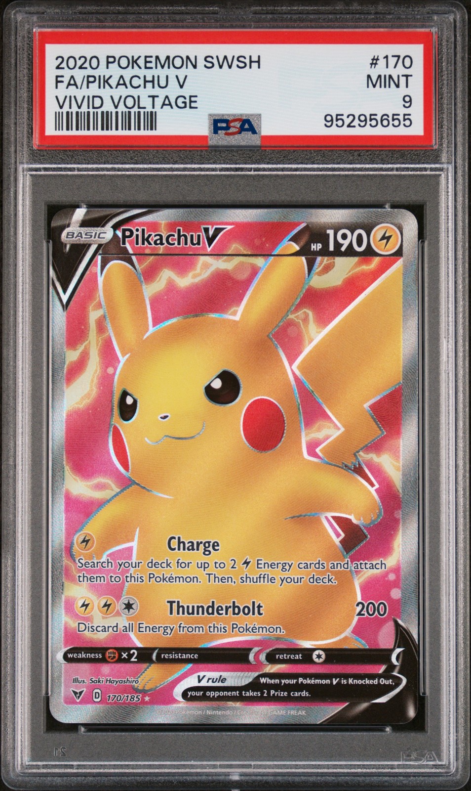 Pikachu V #170