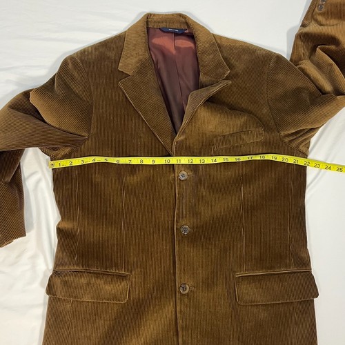 J Crew Ludlow Slim-fit Corduroy Blazer 41R Brown Classic Sport Coat Made in USA - Picture 5 of 7