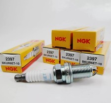 4x NGK spark plugs BKUR6ET-10 2397 for VW Golf Passat Polo Audi A3 A4 A6 Seat UK