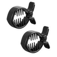 2 Pcs Fish Hair Clips, round Fish Claw Clip Inner Toothed Ponytail Clip for G...