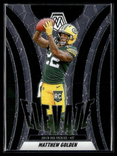 2025 Panini Mosaic Football Elevate #3 Matthew Golden Rookie RC