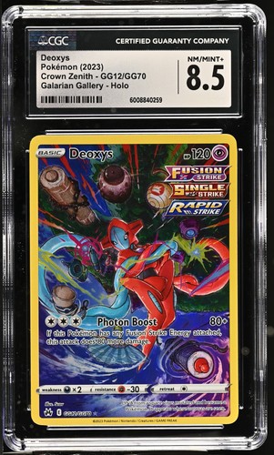 Deoxys graded CGC 8.5 for sale on eBay