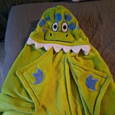 Wearable Hooded Blanket for Kids, Animal Hooded Blanket (Dinosaur)