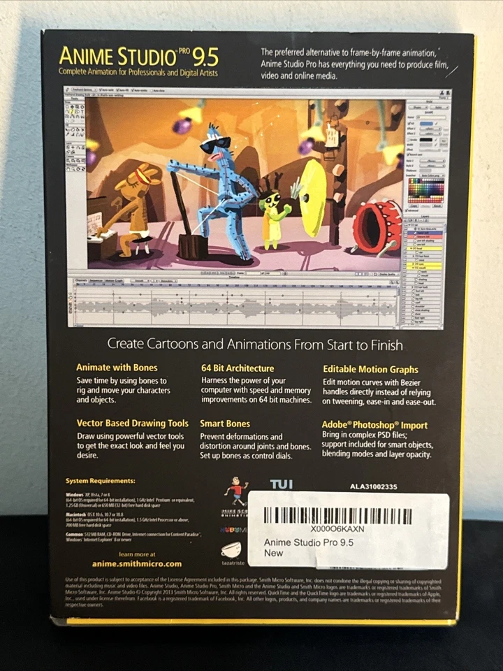 Anime Studio Pro 9.5 Complete Animation for Professionals & Digital Artists (PC) - Image 2 of 4