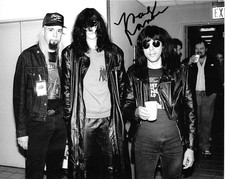 *  MARKY RAMONE * signed 8x10 photo * RAMONES * COA *