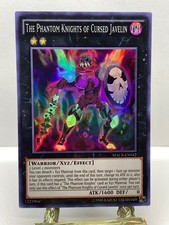 THE PHANTOM KNIGHTS OF CURSED JAVELIN MACR-EN042 MAXIMUM CRISIS YU-GI-OH HOLO
